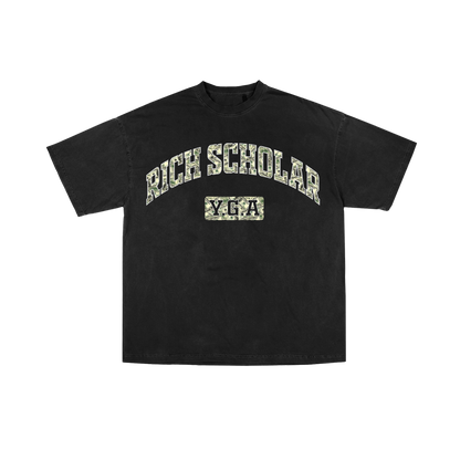 Rich Scholar Black Tee